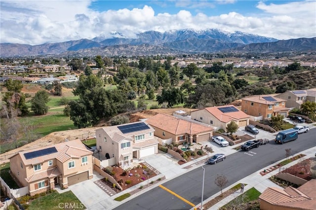 244 Country Club Dr, Calimesa, CA 92320 - aerial perspective of suburban area with a mountainous background