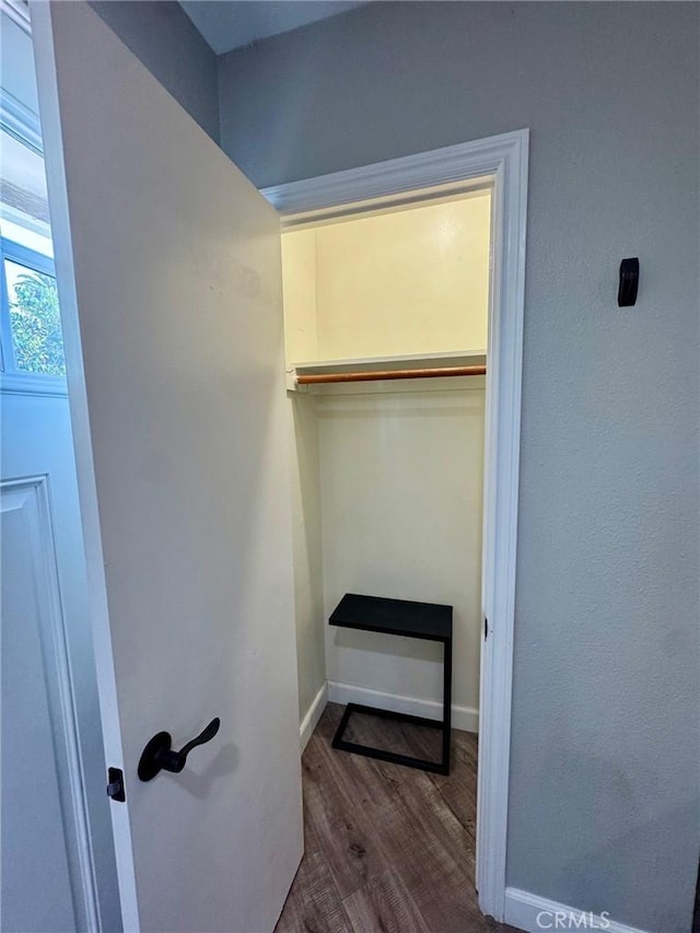 view of closet