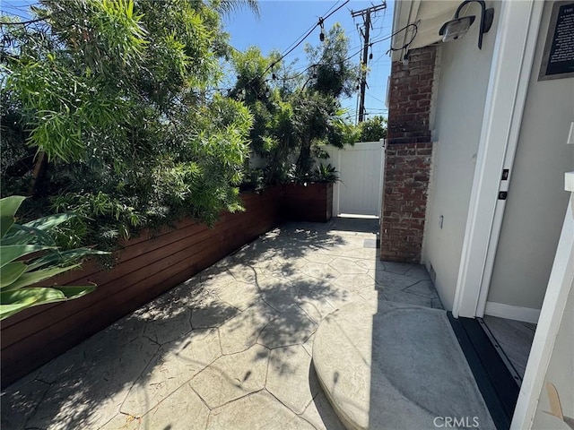 513 W Commonwealth Ave, Alhambra, CA 91801 - view of patio / terrace with fence