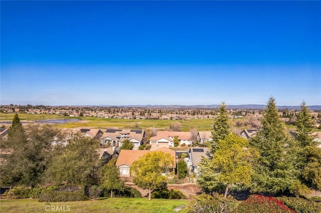 birds eye view of property featuring a residential view