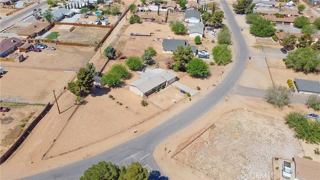 bird's eye view featuring a residential view