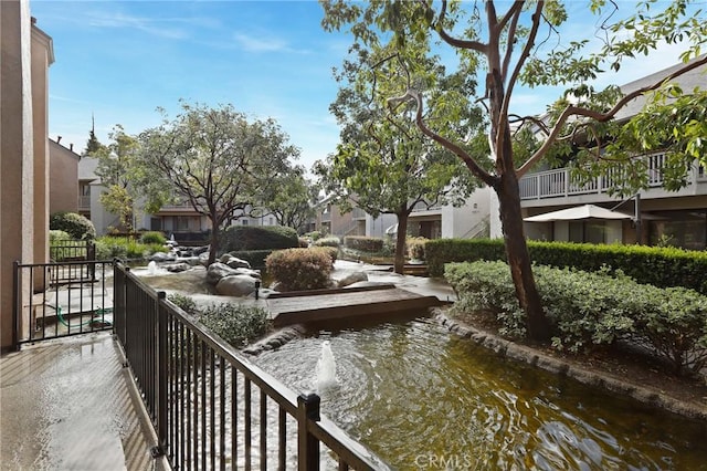 exterior space featuring a residential view