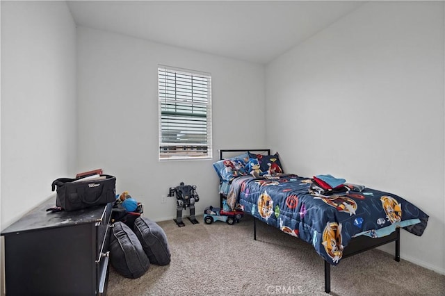 bedroom featuring carpet floors