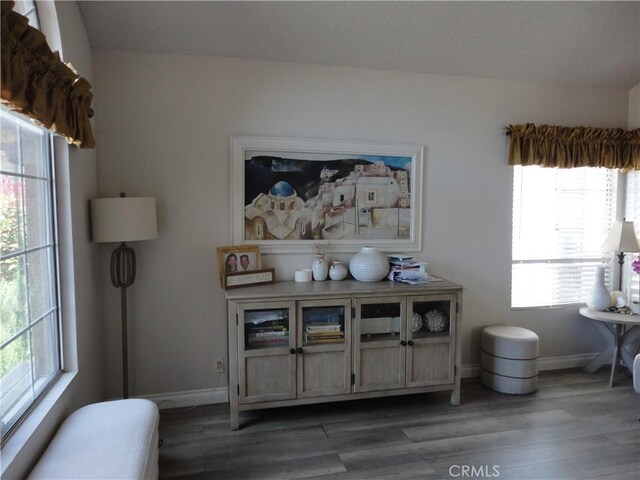 10402 Via Pajaro, Moreno Valley, CA 92557 - interior space featuring baseboards and wood finished floors