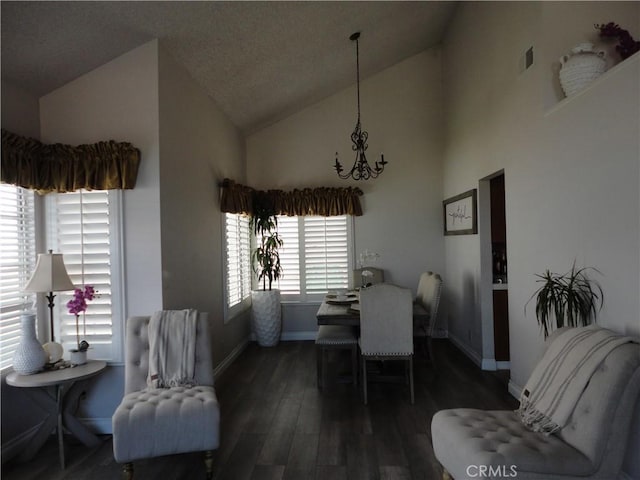 10402 Via Pajaro, Moreno Valley, CA 92557 - dining area with visible vents, baseboards, a healthy amount of sunlight, and wood finished floors