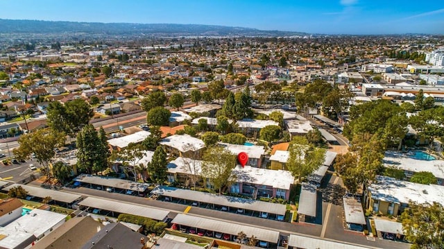 birds eye view of property featuring a residential view