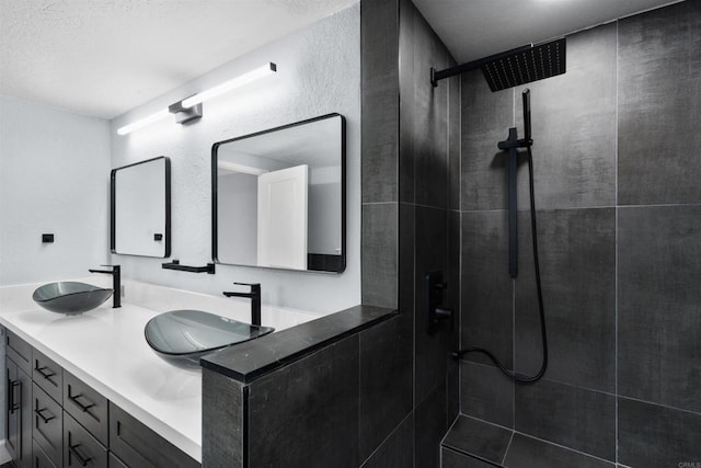 32404 Womsi Rd, Pauma Valley, CA 92061 - full bath with double vanity and tiled shower
