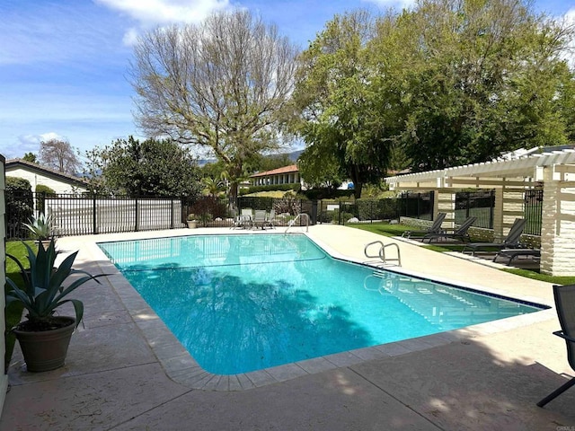 32404 Womsi Rd, Pauma Valley, CA 92061 - view of swimming pool with a patio area and a pergola
