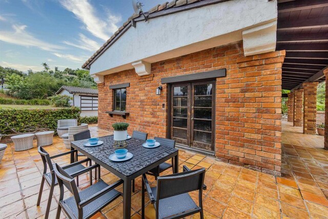 32404 Womsi Rd, Pauma Valley, CA 92061 - view of patio featuring outdoor dining area
