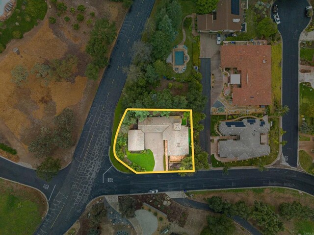32404 Womsi Rd, Pauma Valley, CA 92061 - aerial view of property's location featuring property boundaries highlighted