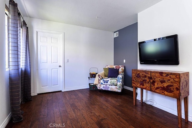 23461 Darcy Ln, Newhall, CA 91321 - sitting room featuring wood-type flooring and baseboards