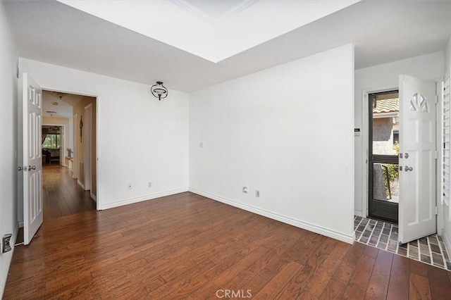 23461 Darcy Ln, Newhall, CA 91321 - spare room with wood-type flooring