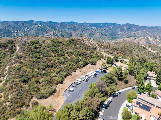 23461 Darcy Ln, Newhall, CA 91321 - bird's eye view of a mountainous background