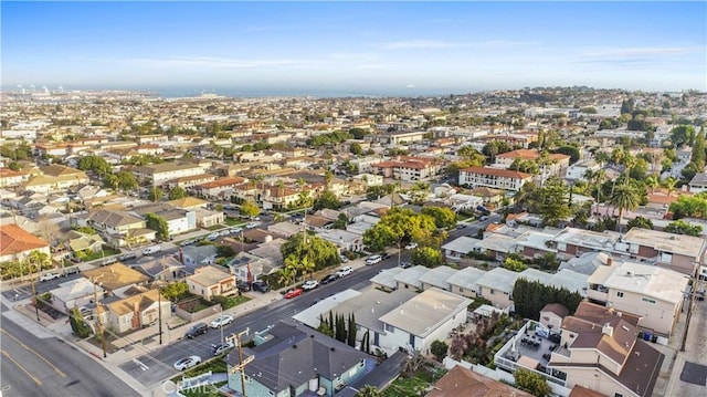 drone / aerial view featuring a residential view