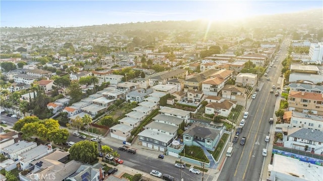 bird's eye view featuring a residential view