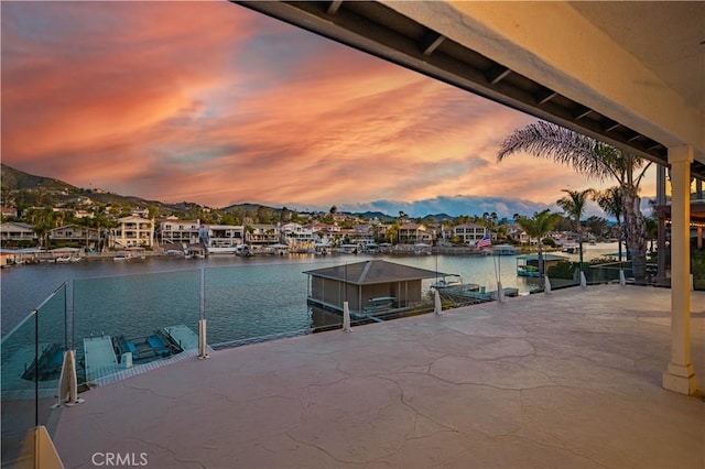 30360 Point Marina Dr, Canyon Lake, CA 92587 - dock area featuring a water view