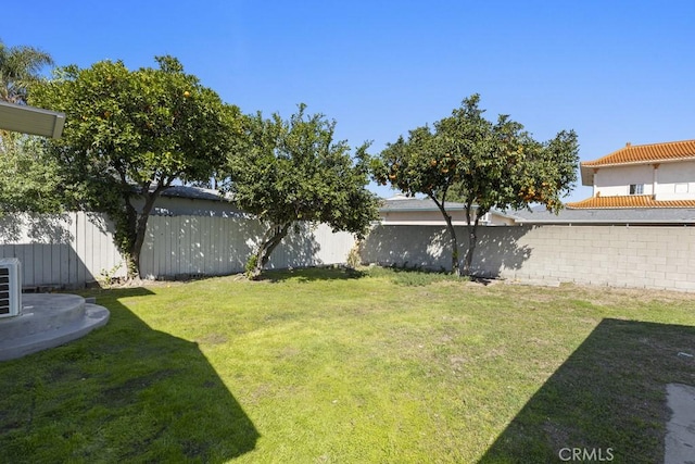 11541 Basye St, El Monte, CA 91732 - view of yard featuring a fenced backyard
