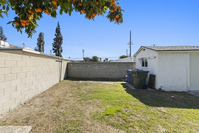 11541 Basye St, El Monte, CA 91732 - view of yard with a fenced backyard