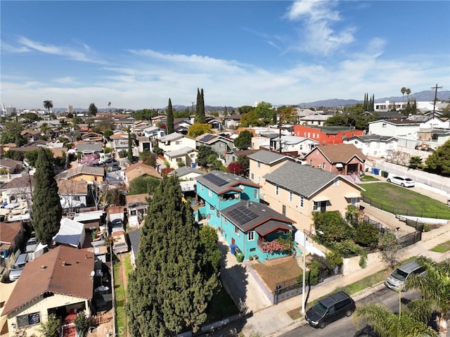 birds eye view of property featuring a residential view