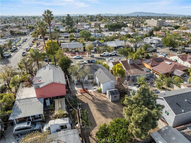 birds eye view of property featuring a residential view