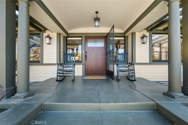 274 Grand Ave, Long Beach, CA 90803 - view of exterior entry with covered porch