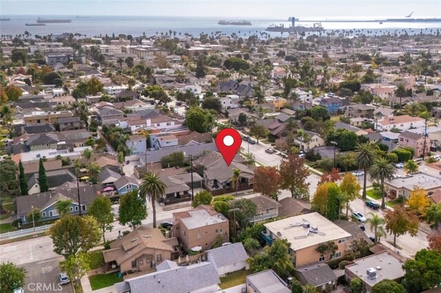274 Grand Ave, Long Beach, CA 90803 - aerial overview of property's location with a nearby body of water and nearby suburban area