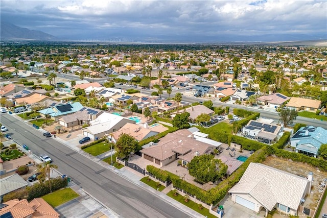 68340 Verano Rd, Cathedral City, CA 92234 - birds eye view of property featuring a residential view