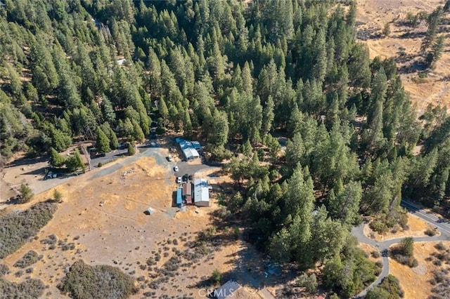 22292 N Tuolumne Rd, Twain Harte, CA 95383 - drone / aerial view with a view of trees