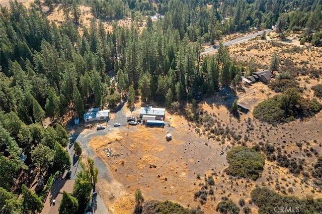 22292 N Tuolumne Rd, Twain Harte, CA 95383 - aerial view with a wooded view