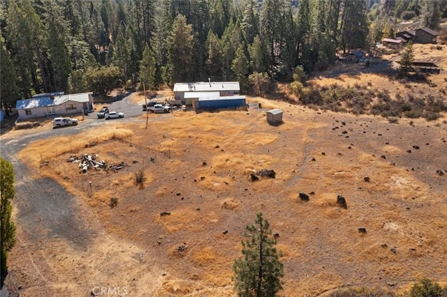 22292 N Tuolumne Rd, Twain Harte, CA 95383 - bird's eye view with a forest view