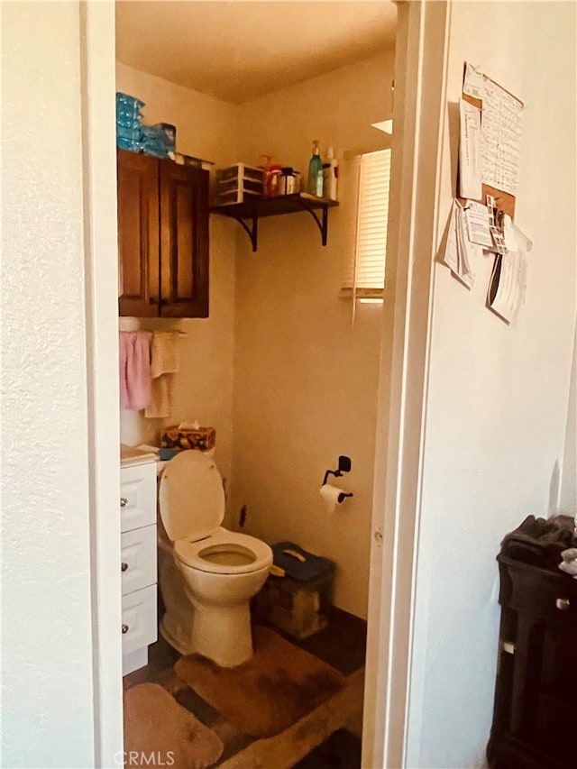 bathroom with toilet