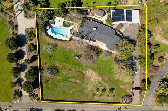drone / aerial view