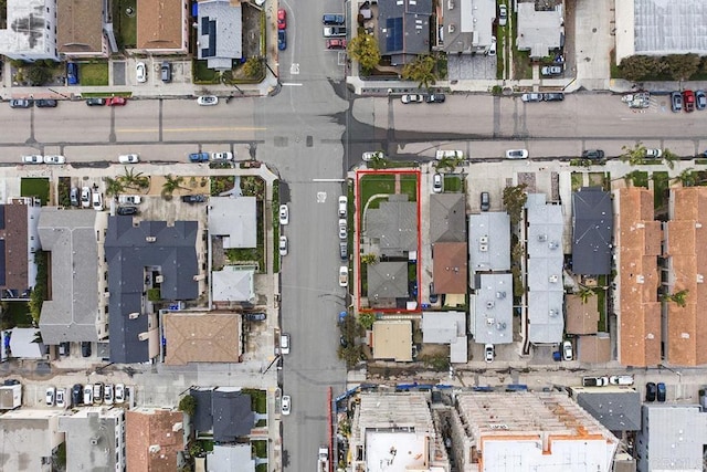 birds eye view of property featuring a residential view