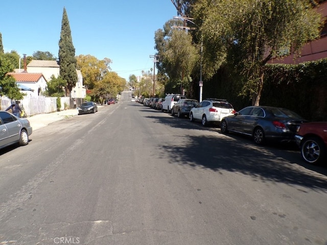 view of street