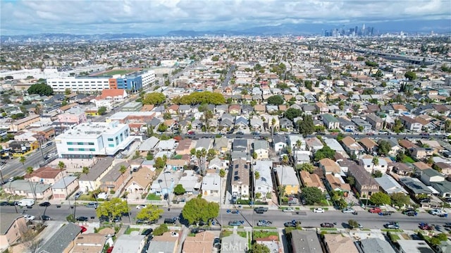 birds eye view of property featuring a residential view