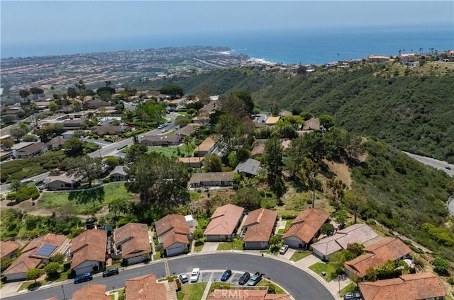 22902 Via Cruz, Laguna Niguel, CA 92677 - aerial view of property and surrounding area with nearby suburban area and a large body of water