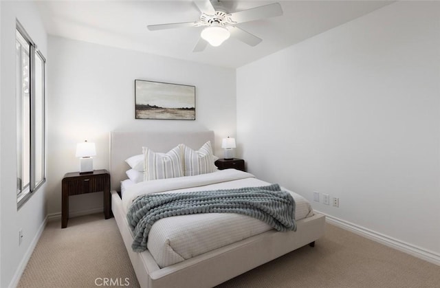 22902 Via Cruz, Laguna Niguel, CA 92677 - carpeted bedroom featuring baseboards and ceiling fan