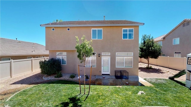 8846 Tamarisk Ave, Hesperia, CA 92344 - back of property featuring stucco siding