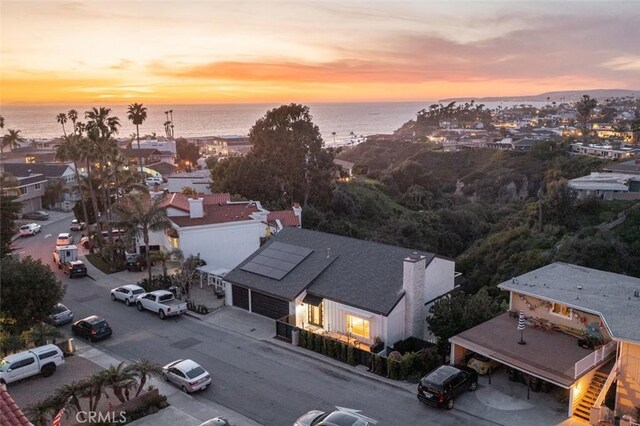 236 Avenida Montalvo, San Clemente, CA 92672 - aerial view at dusk of a water view