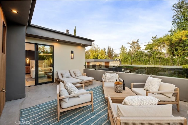 5244 Tampa Ave, Tarzana, CA 91356 - view of patio featuring an outdoor hangout area