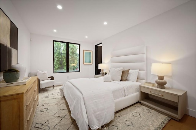 5244 Tampa Ave, Tarzana, CA 91356 - bedroom with recessed lighting and baseboards