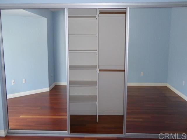 view of closet