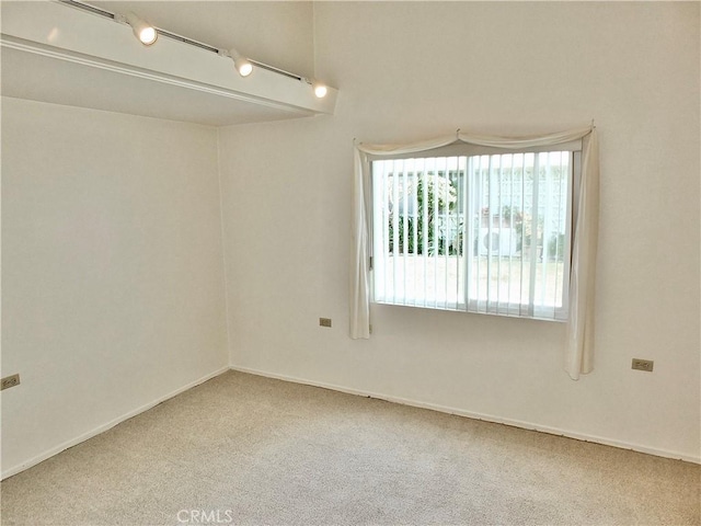 empty room with carpet floors