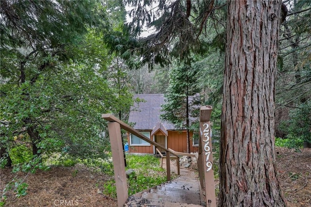 23679 Hillside Dr, Crestline, CA 92325 - view of yard