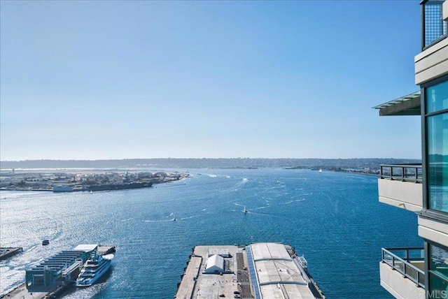 property view of water