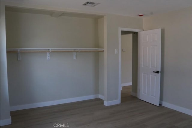 closet with visible vents