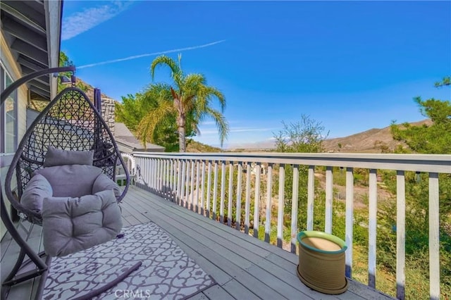 39100 Saddle Ridge Rd, Hemet, CA 92543 - view of deck