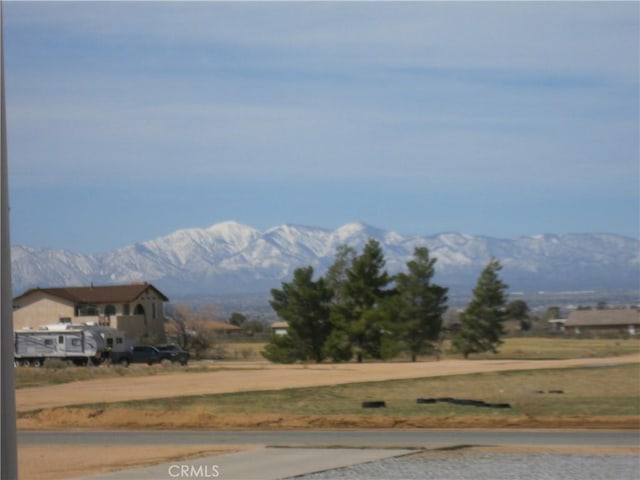 view of mountain feature