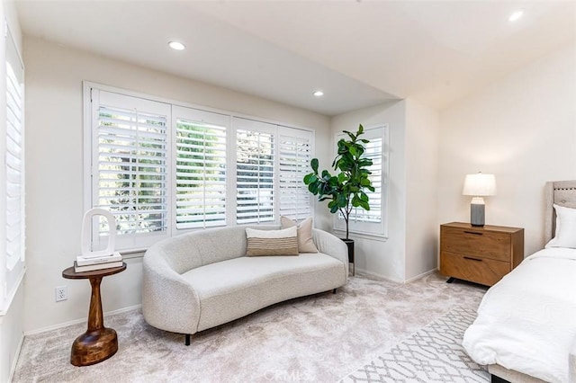 2768 Somerset Pl, Rowland Heights, CA 91748 - bedroom featuring baseboards, carpet, and recessed lighting