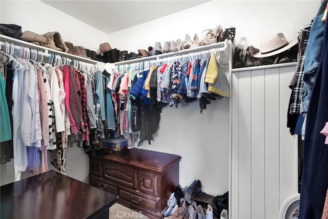 view of spacious closet